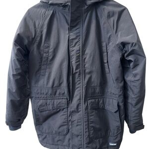 Lands' End Navy and Black Jacket